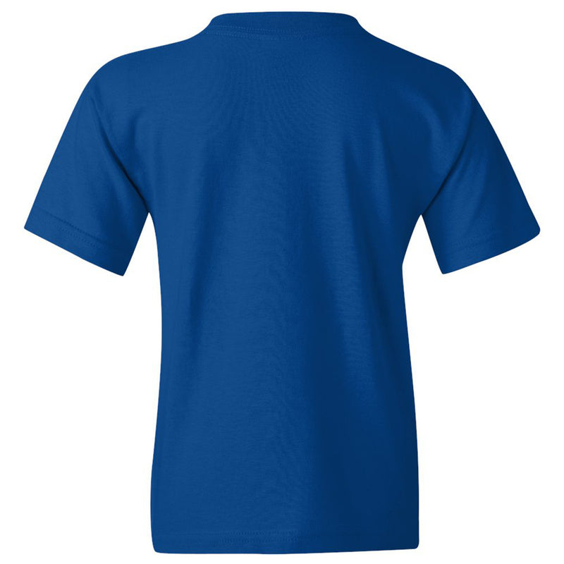 Creighton University Bluejays Basic Block Youth Short Sleeve T Shirt - Royal