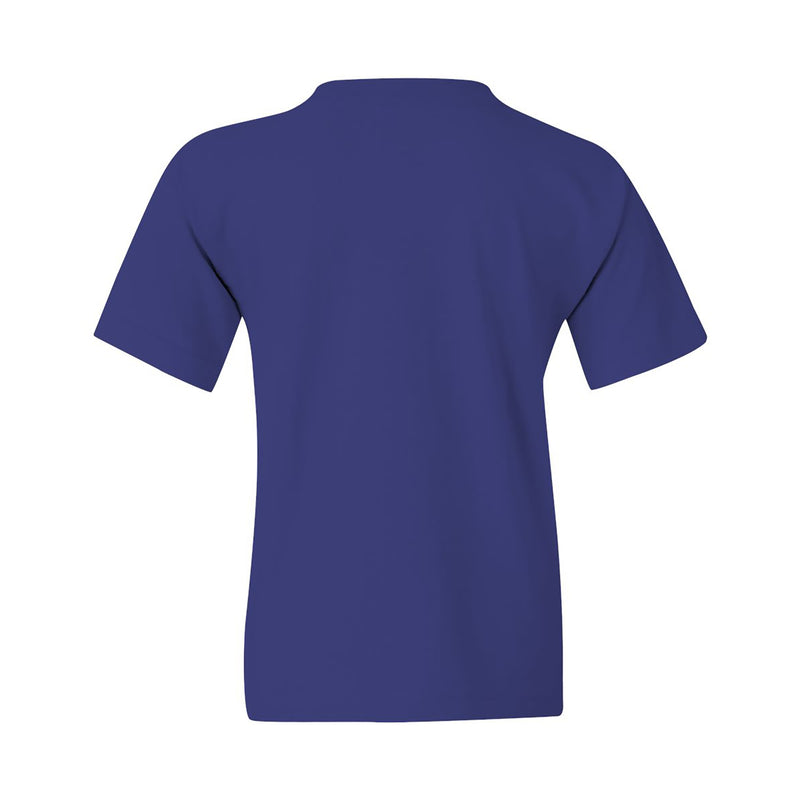 Johnson & Wales University Wildcats Basic Block Youth Short Sleeve T Shirt - Cobalt