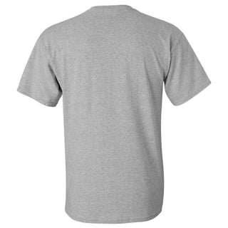 Iowa State University Cyclones Established Arch Logo Short Sleeve T Shirt - Sport Grey