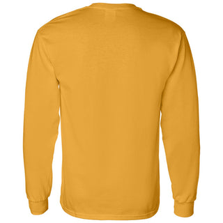 University of Iowa Hawkeyes Basic Block Long Sleeve T Shirt - Gold