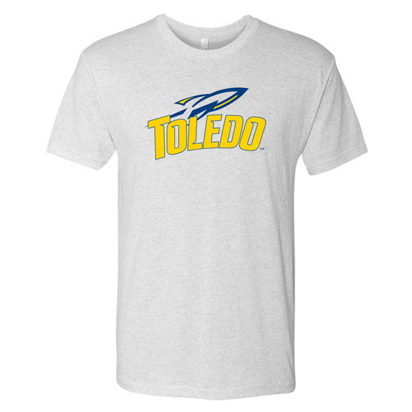 University of Toledo Rockets Athletic Mark Next Level Short Sleeve T-Shirt - Heather White