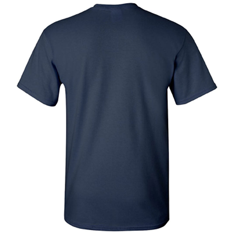 Basketball Hype Michigan Basic Cotton Short Sleeve T-Shirt - Navy