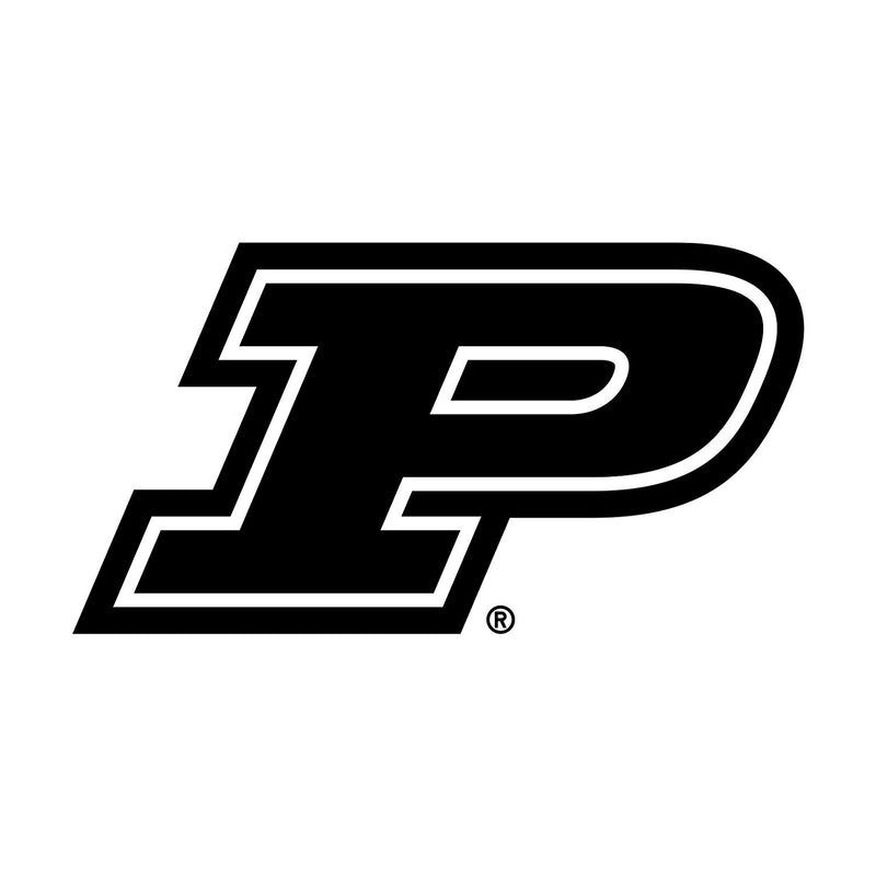Purdue University Boilermakers Block P Logo Polo - White