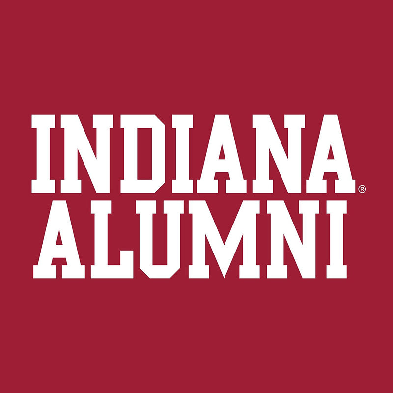 Indiana University Hoosiers Block Alumni Short Sleeve T-Shirt - Cardinal