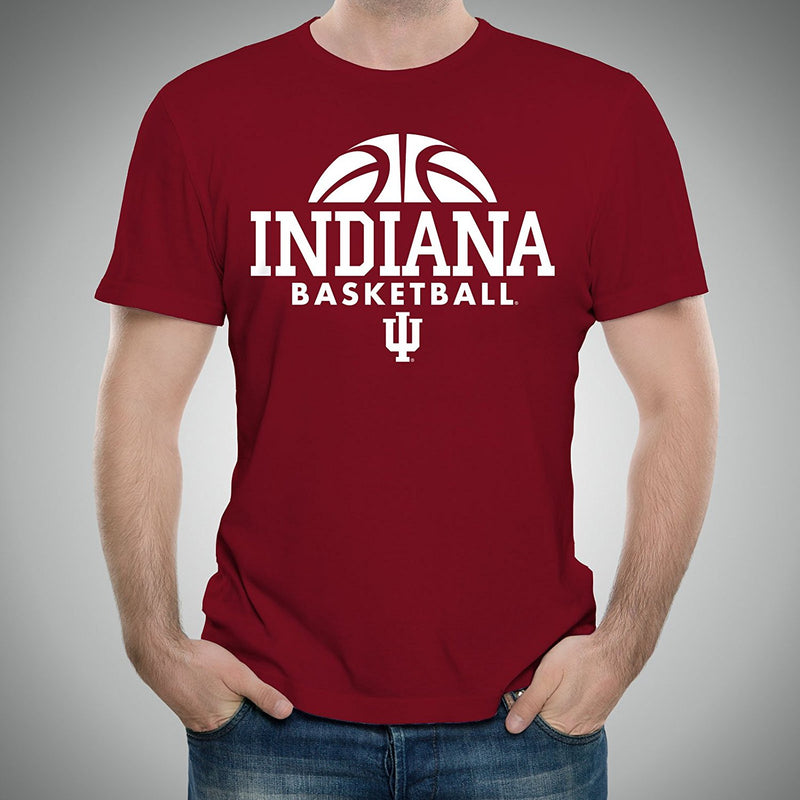 Indiana Hoosiers Basketball Hype Short Sleeve Tee - Cardinal