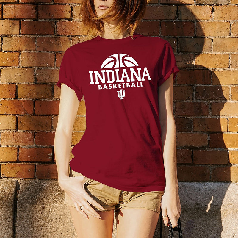 Indiana Hoosiers Basketball Hype Short Sleeve Tee - Cardinal