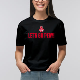 Austin Peay Governors Let's Go Peay T Shirt - Black