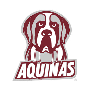 Aquinas College Saints Primary Logo Basic Cotton Short Sleeve T Shirt - White