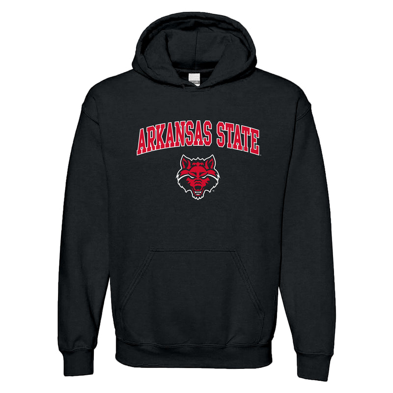 Arkansas State Arch Logo Hoodie - Black