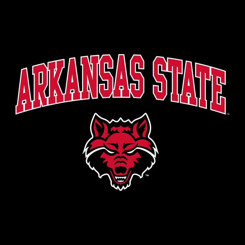 Arkansas State Arch Logo Youth T-Shirt - Black