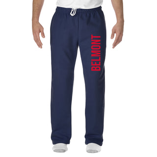 Belmont Bruins Super Block Sweatpants - Navy