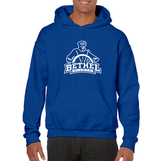 Bethel University Pilots Primary Logo Hoodie - Royal