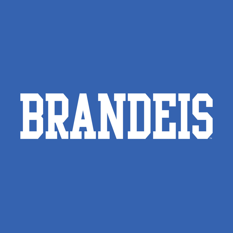 Brandeis University Judges Basic Block Youth Short Sleeve T Shirt - Royal