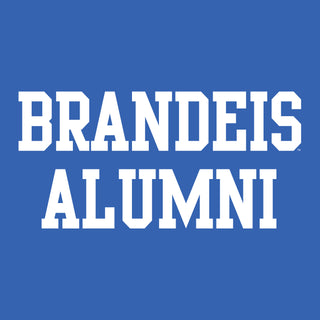 Brandeis University Judges Basic Block Alumni Short Sleeve T Shirt - Royal