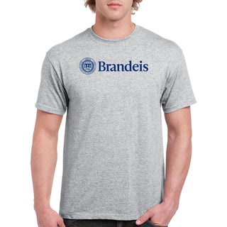 Brandeis Judges Institutional Logo T Shirt - Sport Grey