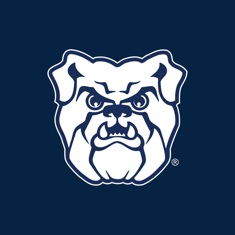 Butler University Bulldog Primary Logo Left Chest Polo - Navy