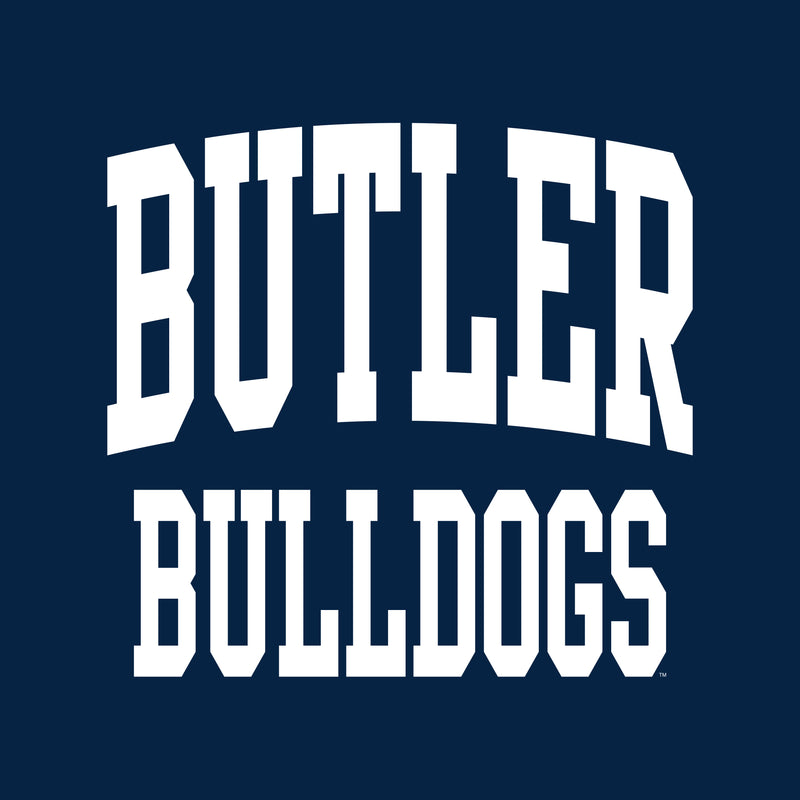 Butler University Bulldogs Front Back Print Hoodie - Navy