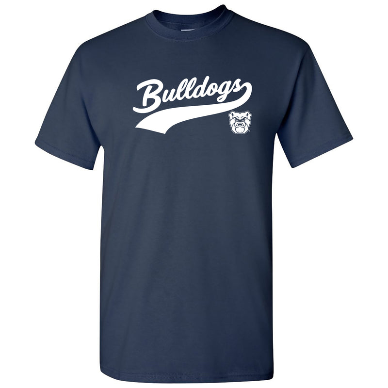 Butler University Bulldogs Baseball Jersey Script T-Shirt - Navy
