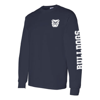 Butler Double Sleeve Long Sleeve - Navy