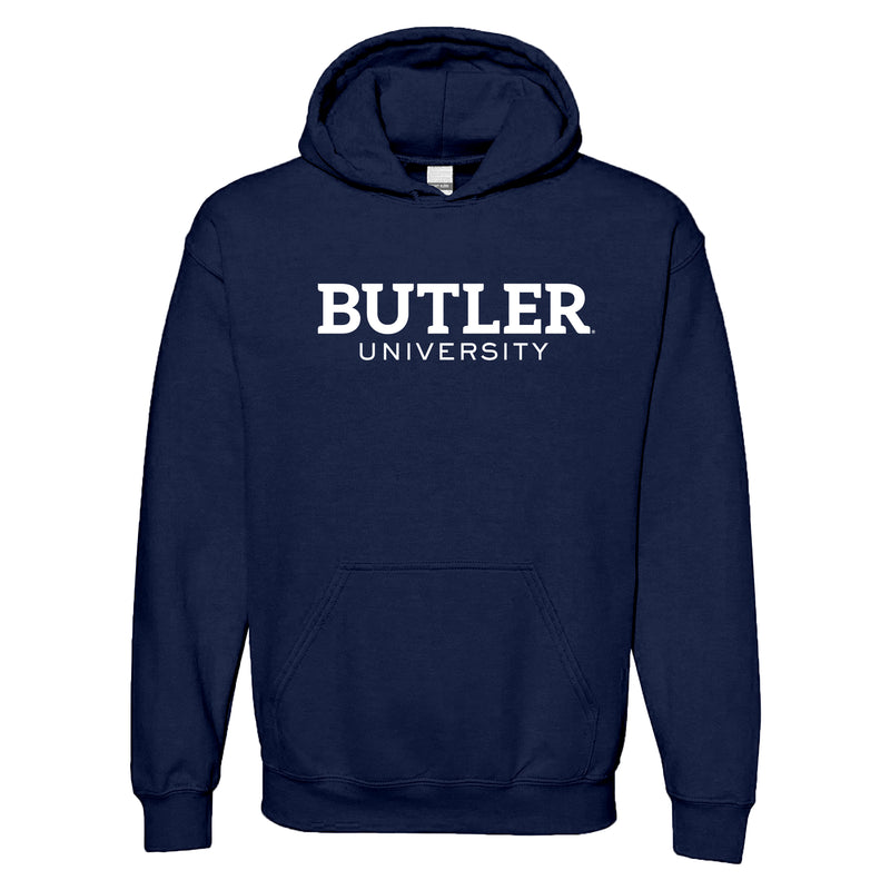 Butler University Bulldogs Institutional Logo Hoodie - Navy