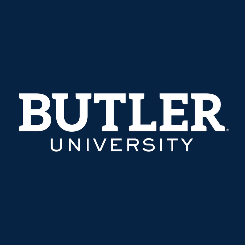 Butler University Bulldogs Institutional Logo Short Sleeve T Shirt - Navy