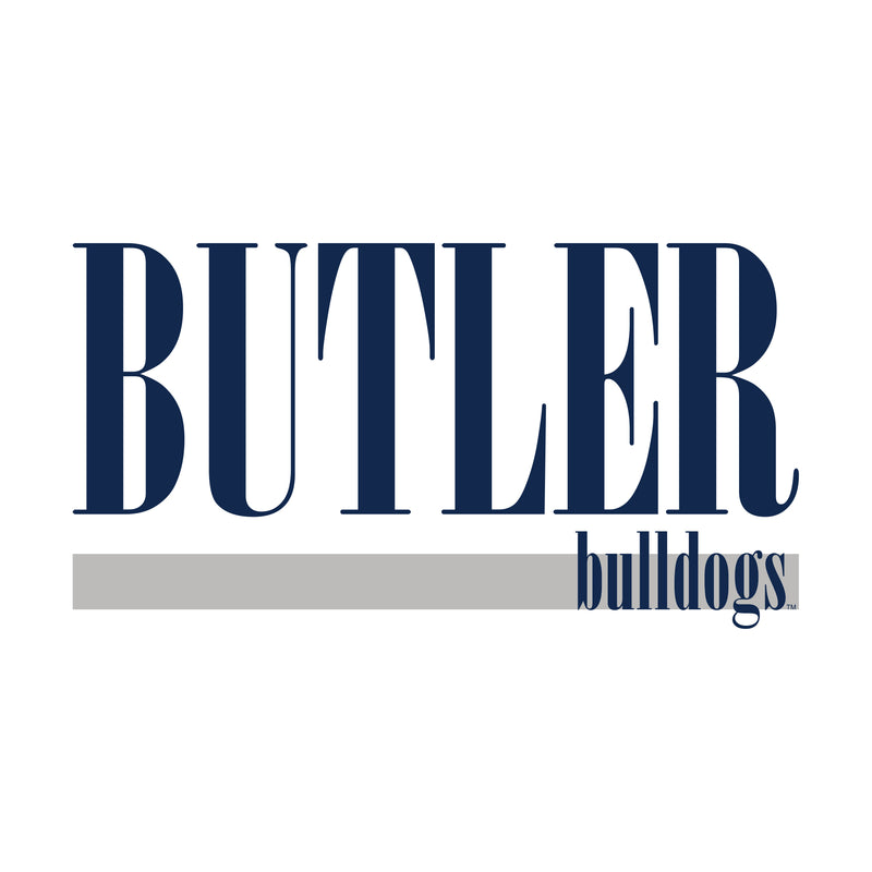 Butler University Bulldogs Boldline Basic Cotton Tank Top - White