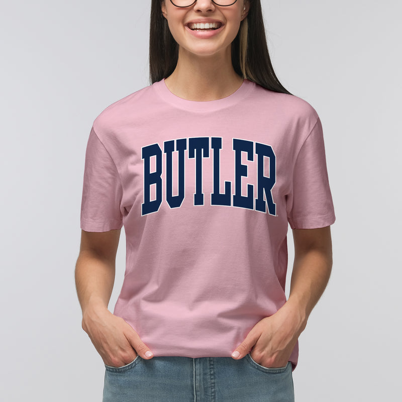 Butler Bulldogs Mega Arch T-Shirt - Light Pink
