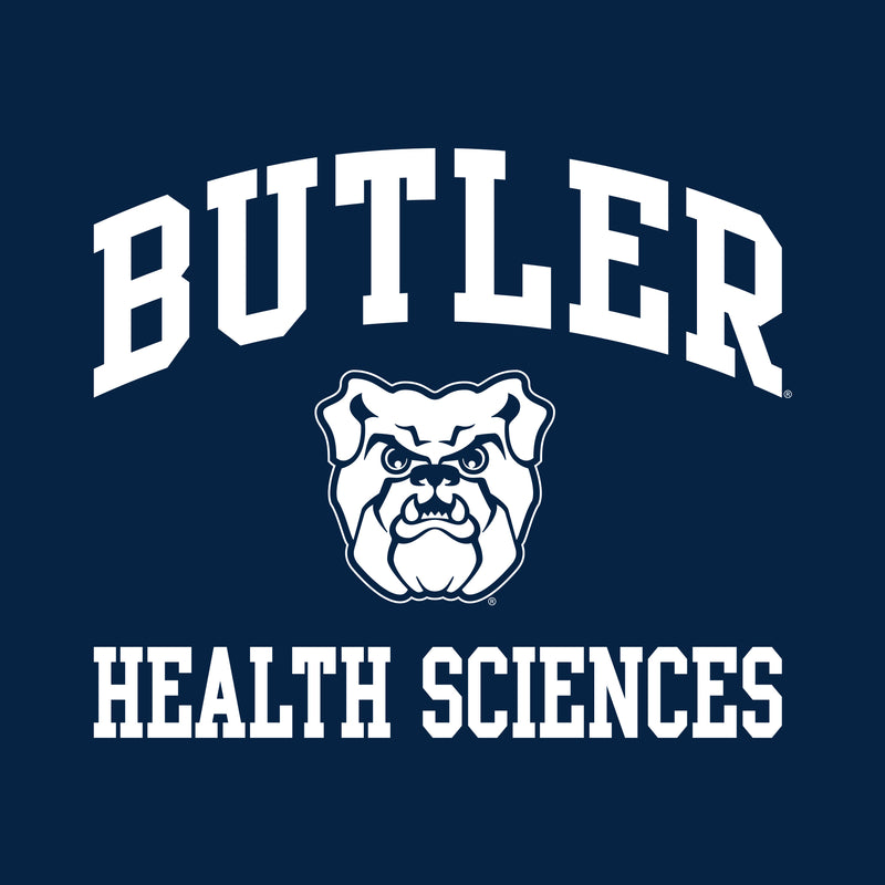 Butler University Bulldogs Arch Logo Health Sciences Short Sleeve T Shirt - Navy