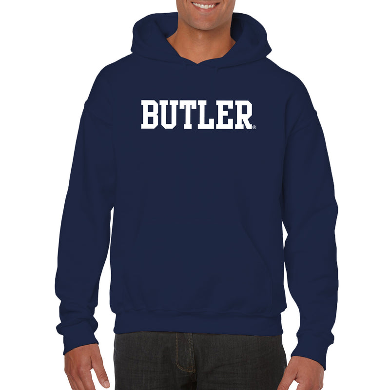 Butler University Bulldogs Basic Block Hoodie - Navy