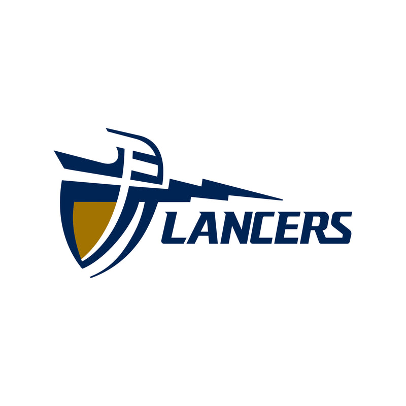 California Baptist University Lancers Primary Logo Long Sleeve T Shirt - White