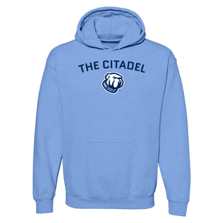 The Citadel Bulldogs Arch Logo Hooded Sweatshirt - Carolina Blue