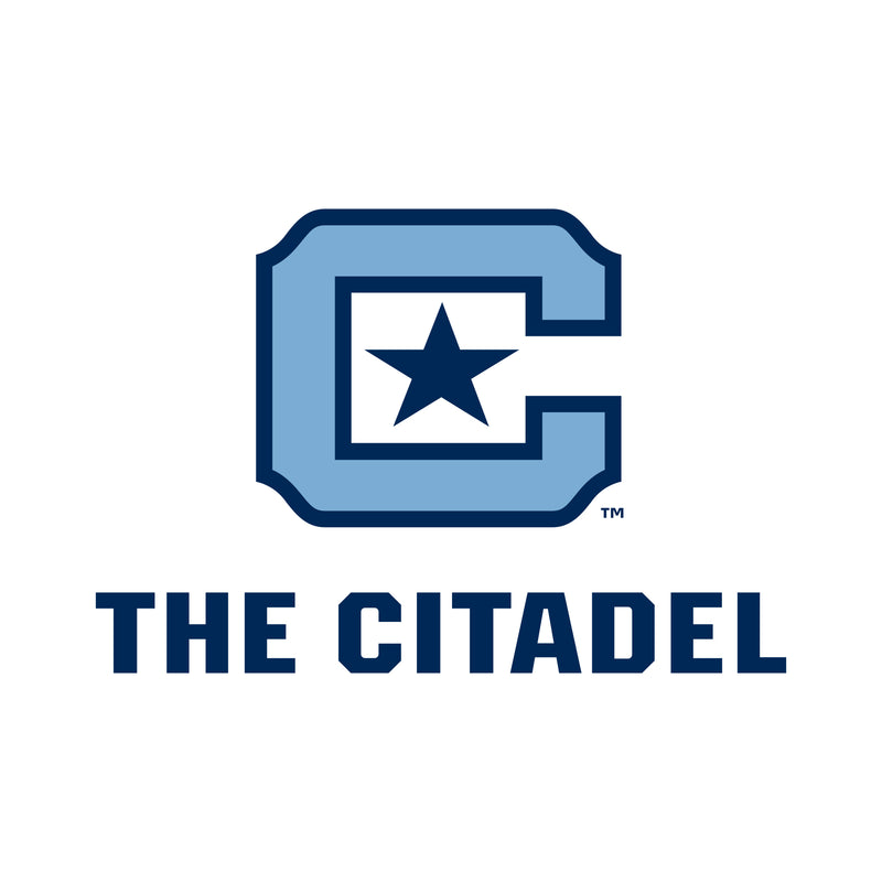 The Citadel Bulldogs Primary Logo Long Sleeve T-Shirt - White