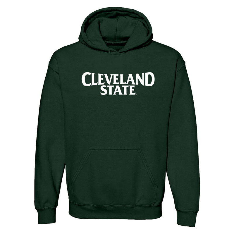 Cleveland State Vikings Basic Block Hoodie - Forest