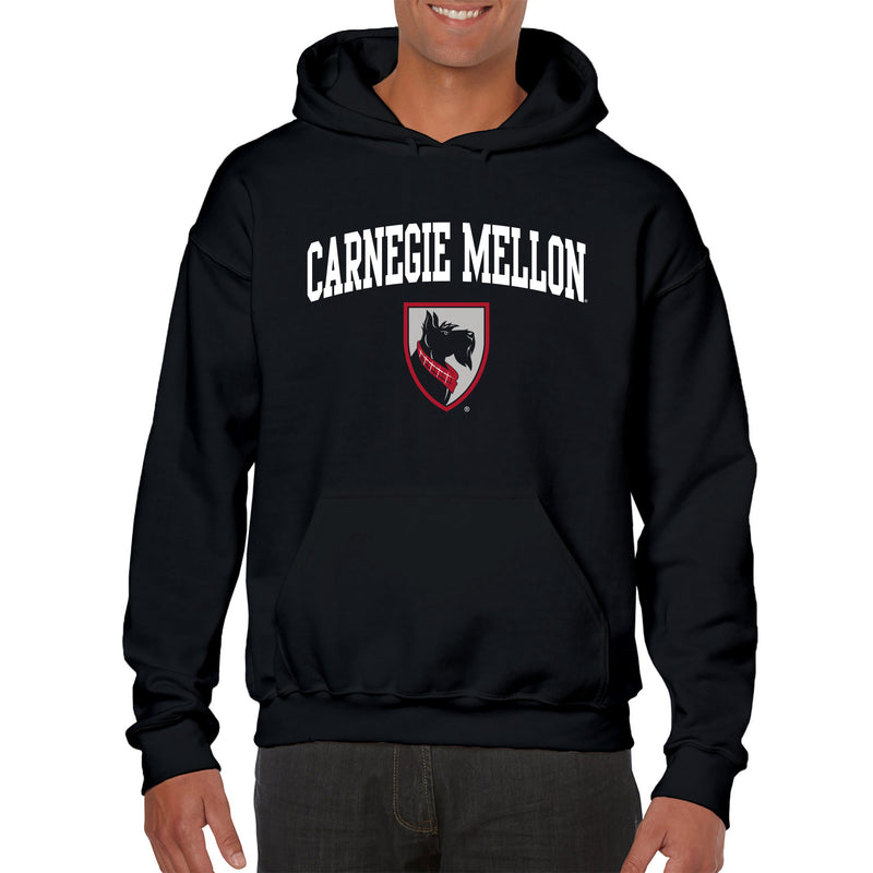 Carnegie Mellon Tartans Arch Logo Hoodie - Black