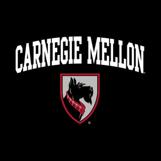 Carnegie Mellon Tartans Arch Logo T Shirt - Black