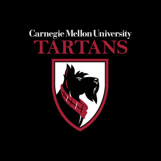 Carnegie Mellon University Tartans Primary Logo Left Quarter-Zip Sweatshirt - Black