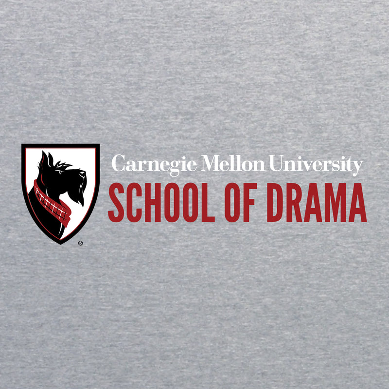 Carnegie Mellon University Tartans School of Drama Canvas Crewneck Sweatshirt - Sport Grey