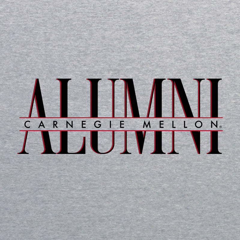 Carnegie Mellon Tartans Classic Alumni T Shirt - Sport Grey