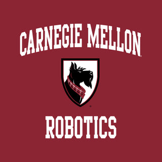 Carnegie Mellon University Tartans Arch Logo Robotics Short Sleeve T Shirt - Cardinal