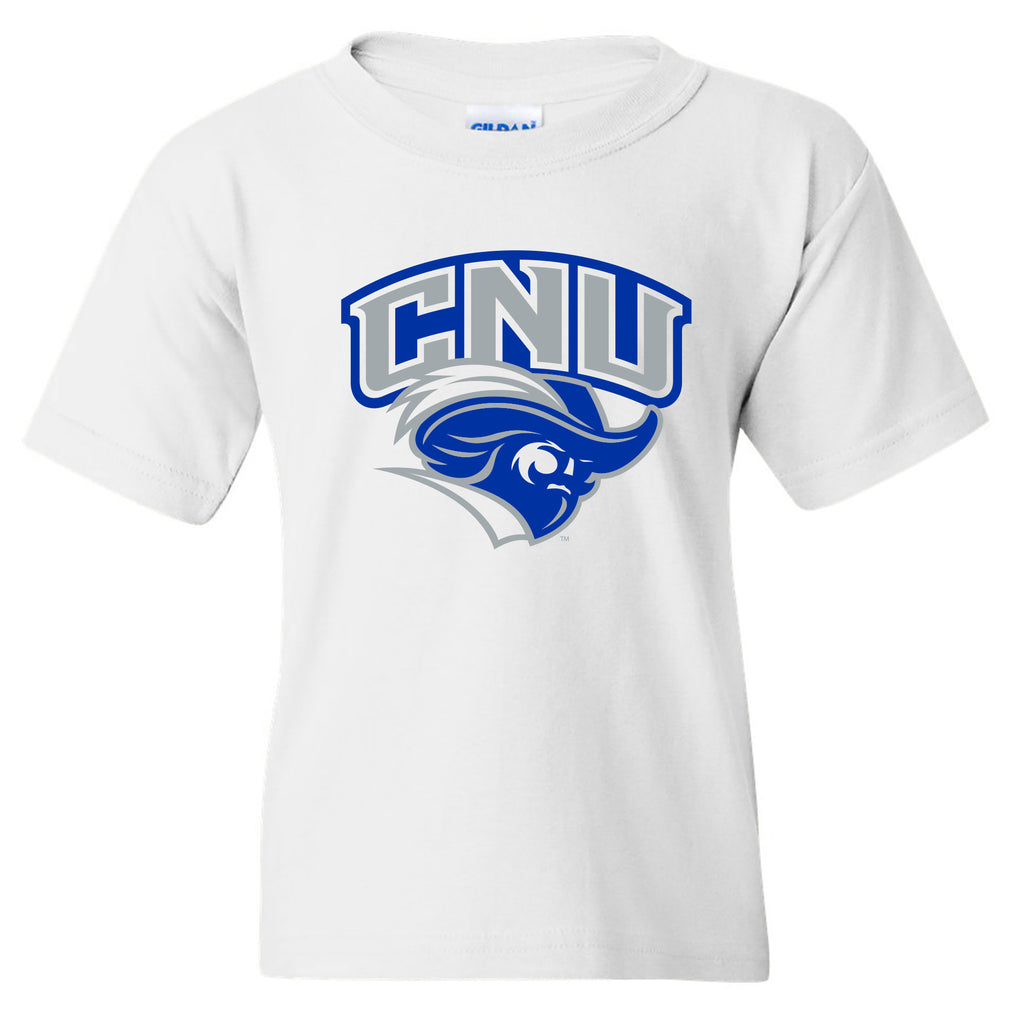 Christopher Newport University Captains Arch Logo Youth Short Sleeve T ...