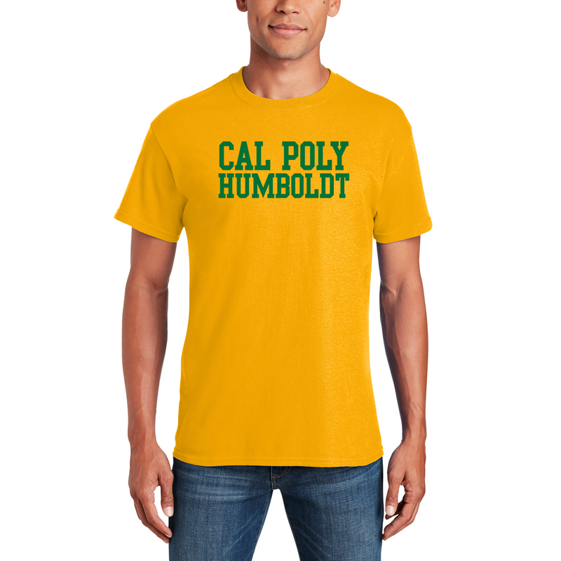 Cal Poly Humboldt Lumberjacks Basic Block T Shirt