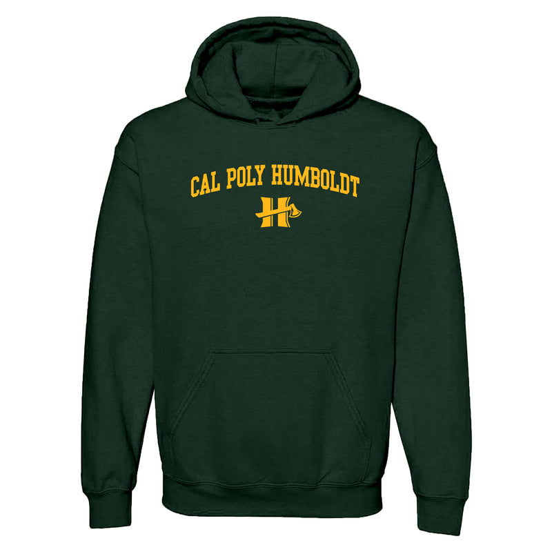 Cal Poly Humboldt Lumberjacks Arch Logo Hoodie - Forest