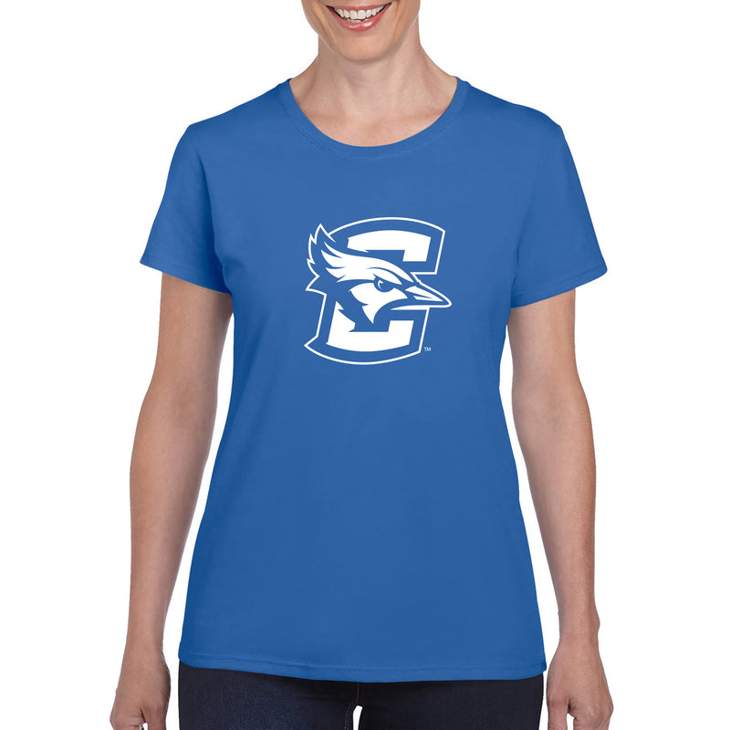 Creighton University Bluejays Primary Logo Womens Short Sleeve T Shirt - Royal