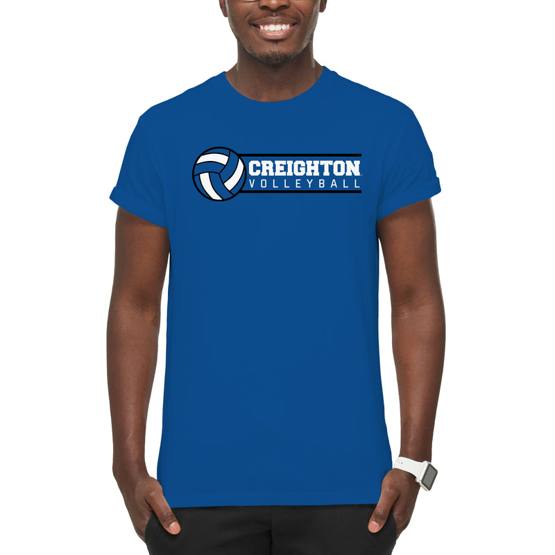 Creighton Bluejays Volleyball Spotlight T Shirt - Royal
