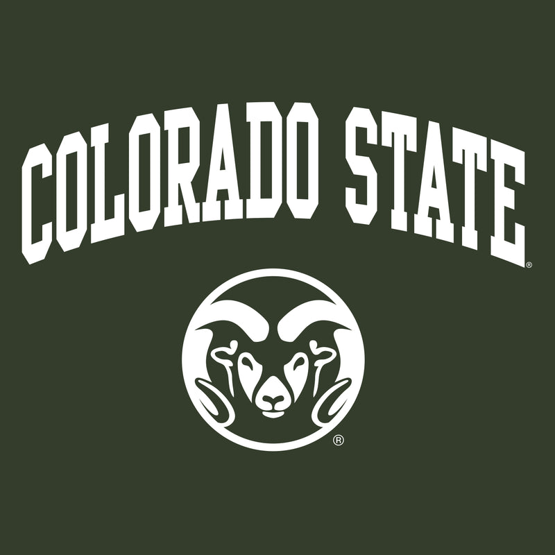Colorado State University Rams Arch Logo Hoodie - Forest
