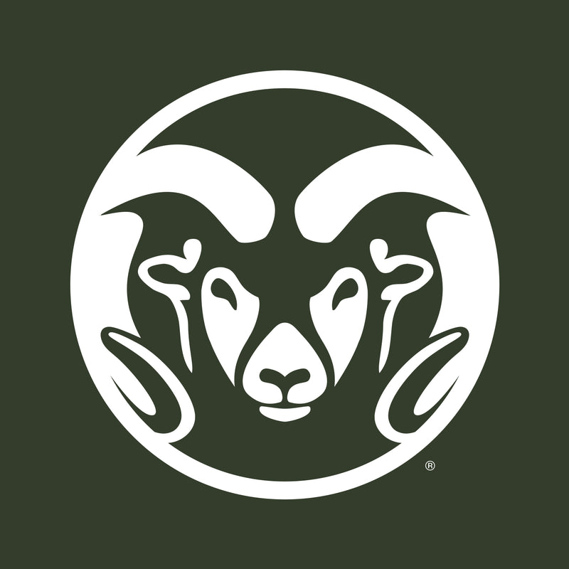 Colorado State University Rams Primary Logo Short Sleeve T Shirt - Forest