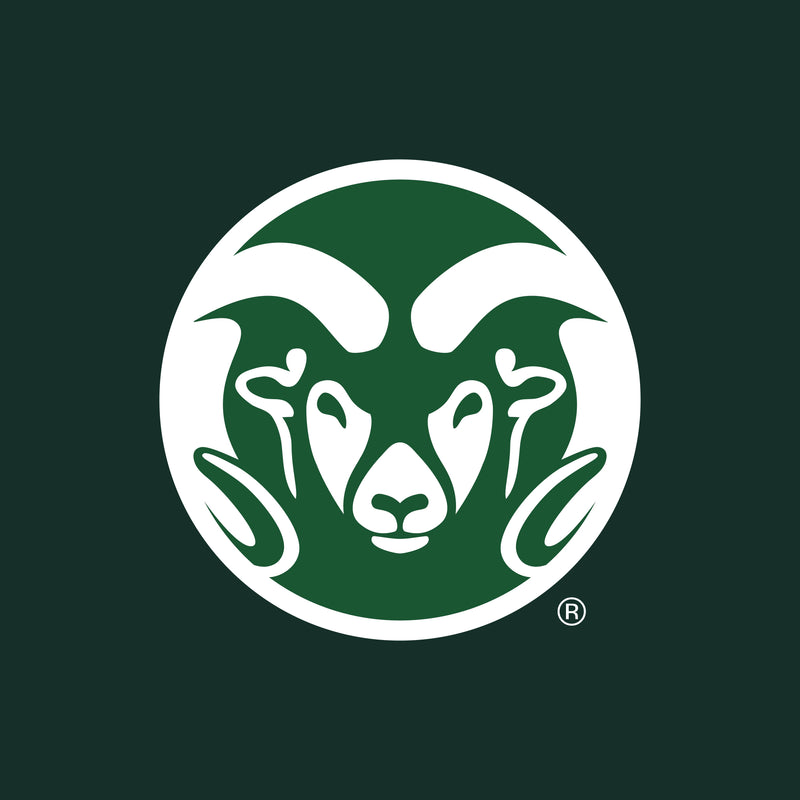 Colorado State University Rams Primary Logo Full Zip Hoodie - Forest