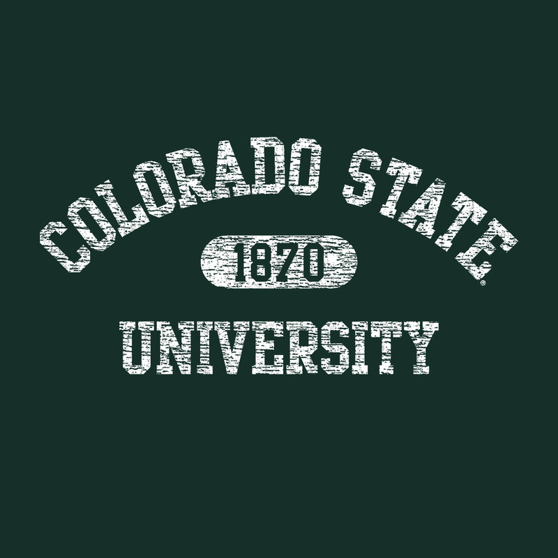 Colorado State Athletic Arch Hoodie - Forest