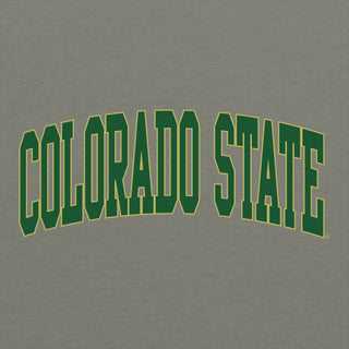 Colorado State Rams Mega Arch T-Shirt - Heather Military