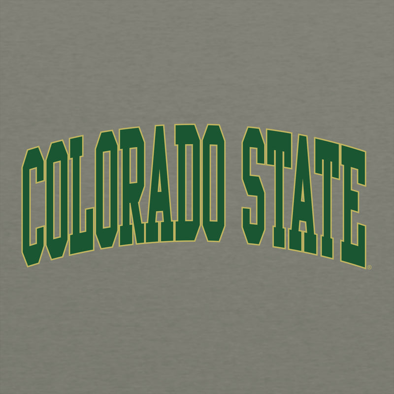 Colorado State Rams Mega Arch T-Shirt - Heather Military